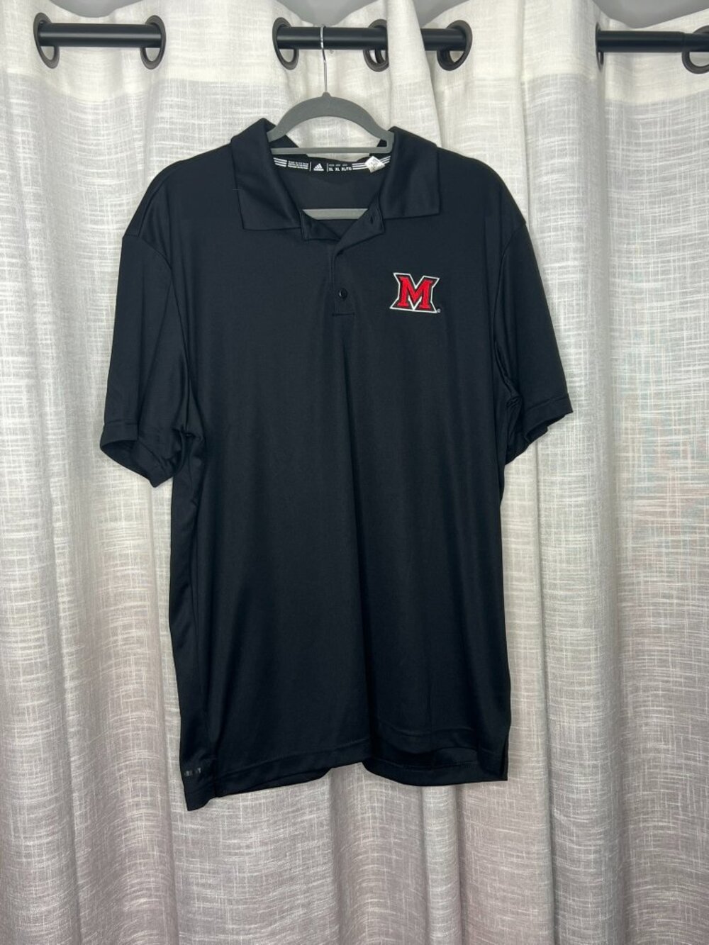 Brand New Adidas Miami Redhawks Polo Shirt